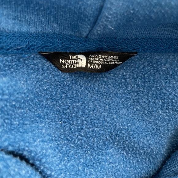 Men’s Medium The North Face Blue Hoodie - Picture 2 of 3